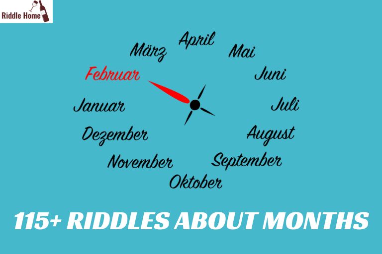 Riddles About Months